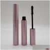 Mascara Wimpers Make-up Mascara-verlenging Langdurige krullende wimperborstel met roze aluminium buis 8 ml Drop Delivery Gezondheid Schoonheid Dhsv9