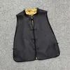 Gilet en cuir véritable pour femmes, automne/hiver, Style chinois, double face, boucle de plaque d'usure, rabat de porte, débardeur en coton en peau de mouton, Top2024