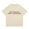 T-shirt da uomo Represnet-shirt Uomo London Limited Estate American Fashion Brand Coppia Casual High Street T-shirt a maniche corte allentata Rtql