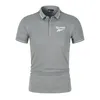 Polo's voor heren 2024 mode poloshirt met korte mouwen, high-end T-shirt, casual halskleding