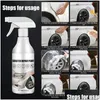 Herramientas de limpieza de automóviles Soluciones de lavado Pintura para rascar Spray 60 ml Mantenimiento Acristalamiento Descontaminación Eliminación Reparación de oxidación Accesorios Dr OT4JL