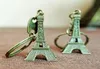 Tour Eiffel porte-clés estampillé Paris France or argent Bronze porte-clés cadeaux mode ST4914325320