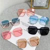 Square frame big face slimming sunglasses for women ultraviolet protection new fashionable men's glasses street shot sunscreen sunglasses