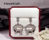 Hezekiah S925 Tremella Needle Leopard Tassels Earrings Luxurious Luxury Highend Banquet Eardrop French Quality Danc5035504