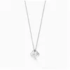 Ожерелья с подвесками Ism Classic High Edition S925 Sterling Sier Heart Charm Drop Набор клея с бриллиантовым покрытием Ожерелье «Любовь» Доставка Ювелир Dhwtg