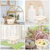 Party Decoration Wedding Flower Basket Handheld Petal Bride Portable Candy Storage Container Girl