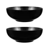 El servicio de mesa fija los tallarines japoneses Pho de los tallarines del estilo japonés de los tallarines de la sopa del cuenco de Ramen de las PC 2