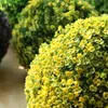 YO CHO Artificial Plants Large Green Imitation Plastic Grass Boule for Home Garden Outdoor Decoration Fake Flower Ball 240127