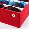 Bolsas de jóias 8 Slot Eyewear Stand Titular Óculos Caixa de Armazenamento Bandeja Display Case Sunglass