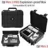 Drohnenzubehör für Dji Mini 3 Aufbewahrungsbox Tragbarer Koffer Hartschale Pro Explosionsgeschützte Drop-Lieferkameras P O Drohnen Dhwpl Dh137