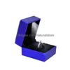 Jewelry Boxes Earrings Ring Jewellery Packaging Box Case With Led Lighted Up For Proposal Engagement Jewerly Gift Drop Delivery Pack Dhfr6