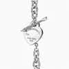 Pendentif Colliers 2023 T épais coeur flèche série Ti maison collier bracelet ensembles Europe et Amérique hommes femmes avec chaîne de clavicule Dhsy3