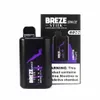 Nouvelles cigarettes électroniques originales BREZE STIIK SPACE jusqu'à 6000 bouffées 13 ml 1500 mAh Non rechargeable 5 LED indicateur de batterie