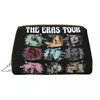 Cosmetic Bags Stylish Woman Leather Cases Swifties The Eras Tour Makeup Large Capacity Zipper Beauty Toiletry