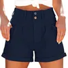 Shorts pour femmes 2024 lâche femme taille haute fermeture éclair mince cordon court jean pantalon pour femmes sexy classique denim femme sur