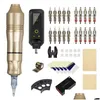 Máquina de tatuagem profissional kit de arma sem fio caneta rotativa para arte corporal permanente maquiagem hine conjunto 240202 entrega de gota saúde beleza tatt otqbi