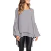 Women's Blouses Plus Size Asymmetrical Elegant Autumn Chiffon Blouse Women Long Sleeve Layered Hem Casual Tunic Tops Office Shirts Blusas