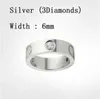 Unisex Titanium Steel Love Rings in Silver and Rose Gold, 4mm-6mm Couple Bands for Lovers - Perfect Gift