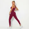 Lu Dostosuj bezproblemowe stroje 2 szt. Kobiety dreski treningowy Zestaw treningowy sportowe ubrania Fitness Bra High talia Leggingi Sports Suit Lemon LL Jogger LU-08 2024