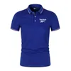 Polo's voor heren 2024 mode poloshirt met korte mouwen, high-end T-shirt, casual halskleding