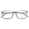 Montature per occhiali da sole 56-18-143 Montatura per occhiali da vista TR90 Ultra leggera Retro Full-Frame Miopia Prescrizione personalizzata