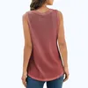 Women's Tanks Womens Casual Tops Sleeveless Cute Knot Knit Shirts Tank Padded Shirt All Athletic Top A