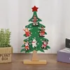 Juldekorationer trädprydnad för hem och gåva under semestern Desktop Crafts 6xde