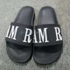 Designer am ami amirlies amiiri imiri Slides Mens Slippers Bag bloom flowers printing leather Web Black shoes Fashion luxury summer sandals beach slide