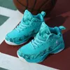 Boys Brand Basketball Shoes for Kids Sneakers Thick Sole Non slip Children Sports Shoes Child Boy Basket Trainer Shoes 240119