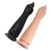 SMMQ 38*7cm Fake Hand Dildo Huge Fist Anal Stuff Butt Plug Realistic Arm Dong Suction Cup Dick Sex Toys For Women Lesibian 240130