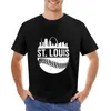 Topy z czołgami męskimi Vintage St. Louis Baseball STL Nowatorski kardynał Prezent T-shirt grafika Anime Ubrania męskie