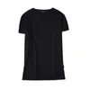 Mens High Street Hip Hop T -skjortor Förlänger Streetwear Tshirt unisex överdimensionerad kortärmad modemärke Long Line Tops Menwomen 240201