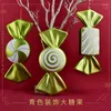 Christmas Decorations Decoration Items Blue 40CM Painted Candy Pendants Pography Stage Scene Layout Props