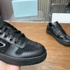 Designer Casual Shoes Downtown leather sneakers with crystals Men Women Sneaker Black White Luxury Basketball Running triangle Shoes size 36-45