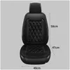 Car Seat Covers Ers 12V Heater Fast Heating Er Pad Electric Heated Drop Delivery Automobiles Motorcycles Interior Accessories Ot3El