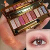 9 colors Eyeshadow Sequins Palette Mashed Potato Nude Eye Pearly Matte Glitter Pallete Shiny Shadow Pigments 240123