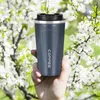 Water Bottles 380ml/500ml Coffee Mug 304 Stainless Steel Direct Drinking Bottle Leakproof And Cold Thermal Kettle For Travel Sports