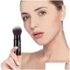 Makeup Brushes Laura Gellers New York Retractable Geller Brush Black Kabuki Professional Make Up Drop Delivery Health Beauty Tools Acc Otmta