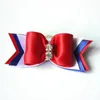 Hundkläder 60st American Independence Day Pet Hair Bows Diamond Accessories Grooming Products