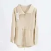 Womens ll Cinch midjejackor Trench Coat.