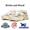 Tasarımcı 9060 530 Ayakkabı Erkek Kadın 9060'lar Siyah Castlerock Mantar Tuğla Ahşap 2002r Paketi Phantom 550 Beyaz Yeşil Erkek Eğitmenler Spor Ayakkabılar Spor