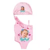 Kledingsets Lovely Like Nastya Kostuum Baby Meisjes Schattig Ruche Badpak Kinderen Eendelig Badmode Kinderen Sport Strandkleding Meisje Drop D Otfnw