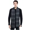 Sciarpe Sciarpa di seta di cashmere Designer Sciarpe di seta 2023 Moda di lusso Scialle Collo lungo Sciarpe di lana invernale Sciarpa da uomo 180 30 cm W-11 Dr Dh1Dn