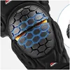 Motorrad Rüstung Motocross Knie Pad Protector Motorradfahrer Pads Anti-Fall Zubehör Schutzausrüstung Biker Drop Lieferung Autos Otif3