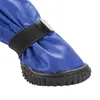 Chaussures imperméables de haute qualité pour grands chiens, bottes longues chaudes d'hiver antidérapantes pour animaux de compagnie de neige de taille moyenne et grande, 240119