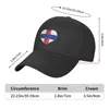 Czapki piłki więcej kolorów Holandia Antylia flaga serc unisex regulowana snapback baseball czapka baseballowa mężczyźni kobiety na świeżym powietrzu Hip Hop na letni prezent