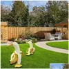 Garden Decorations Banana Duck Creative Decor Scptures Yard Vintage Gardening Art Whimsical Peeled Home Statues Crafts Drop Delivery Dh1Tv