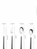 Flatware Sets 4PCS/SET Silver Dinnerware Set Stainless Steel Tableware Knife Fork Spoon Luxury Cutlery Wood Grain Handle XB 058