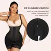 Mulher faja respirável látex busto aberto barriga controle firme compressão shapewear cintura trainer emagrecimento faja corpo shaper 240130