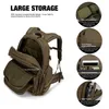 Mardingtop Tactical Ryggsäck för män och kvinnor 40L Daypack Militärstudent Trekking Fishing Sports Vandring 600D Polyester 240202